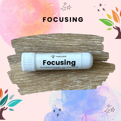 Focusing Nasal Inhaler with Essential Oils