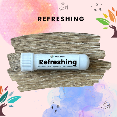 Refreshing Nasal Inhaler with Essential Oils