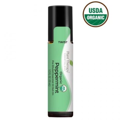 Organic Peppermint Essential Oil Roll on 10ml